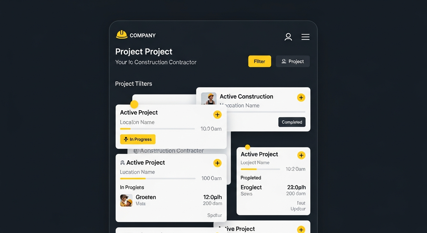 Project management dashboard